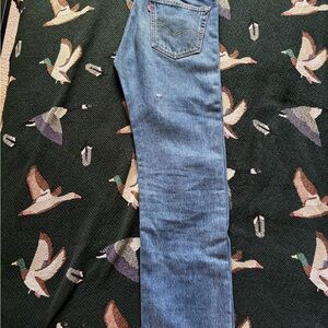 Classic Levi’s Blue Denim Jeans